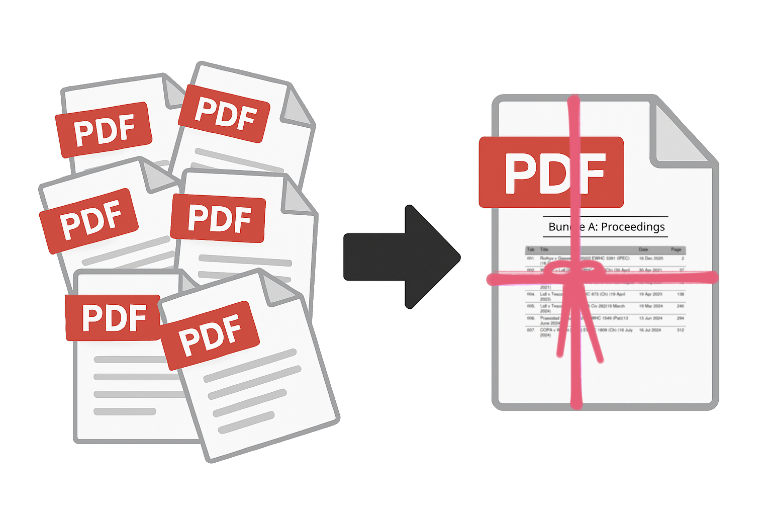 Merge PDFs